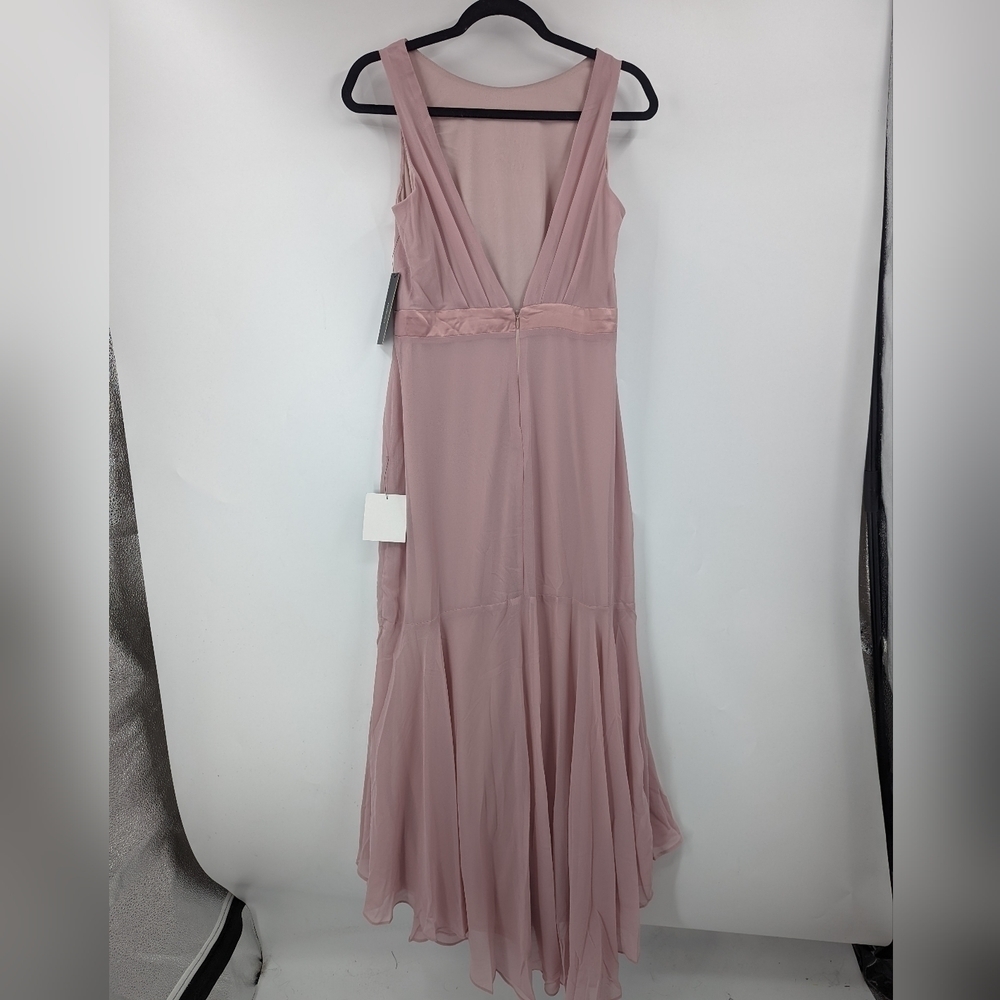 NWT LULU'S V-back Sleeveless Maxi Dress - Picture 6 of 8